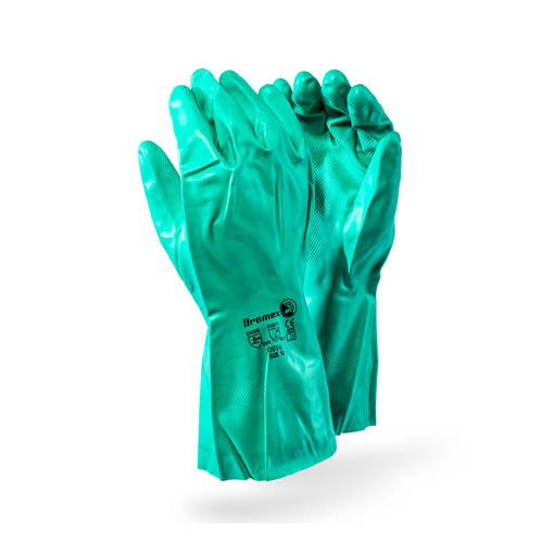 Picture of Glove Green Nitrile Chem Resist Sz 8