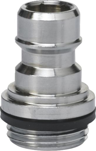 Picture of Hose Coupler 1/2 Male Thread to 1/2 Nipple
