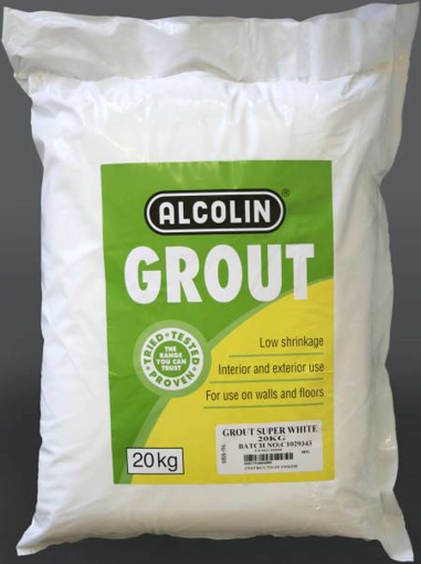 Picture of Tile Grout 20kg Super White