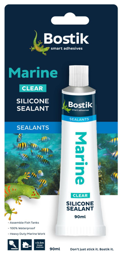 Picture of Silicone Clear  90ml Marine Blister Card