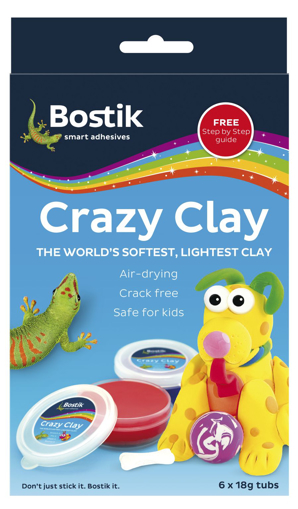 Picture of Art & Craft Crazy Clay 6x18g