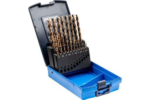 Picture of Drill Set HSS 1-10mm Cobalt Inox 19Piece