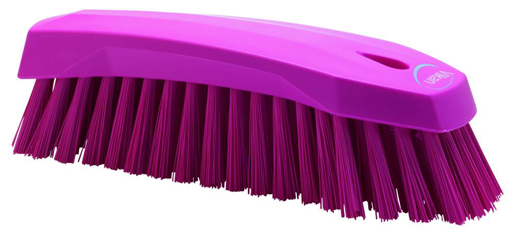 Picture of Brush Scrubbing Hand Pink - Hard Bristle