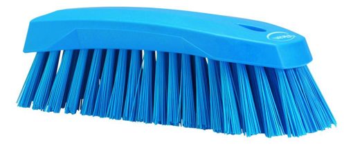 Picture of Brush Scrubbing Hand Blue - Hard Bristle
