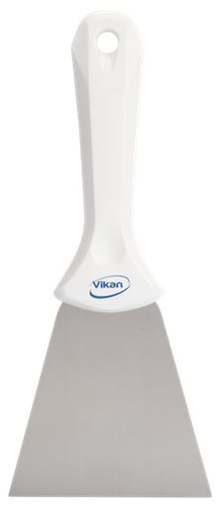 Picture of Scraper Handheld Straight 100mm White-Stainless Bl