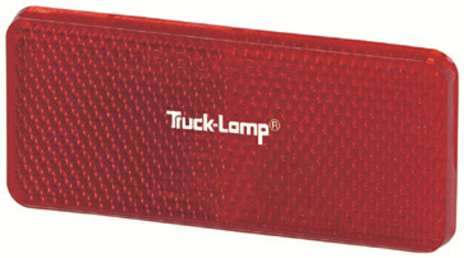 Picture of Reflector Rectangular 40x90mm Red