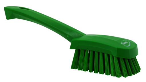 Picture of Brush Scrubbing Short Handle 270mm Green - Hard Br