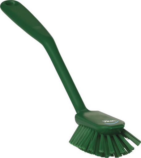 Picture of Brush Dish Cleaning Green 280mm - Medium Bristle