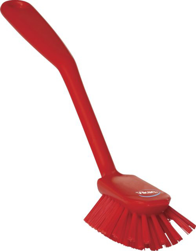 Picture of Brush Dish Cleaning Red 280mm - Medium Bristle