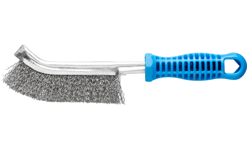 Picture of Wire Brush Inox - Curved Steel Handle HBG