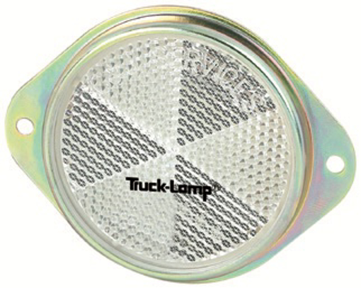 Picture of Reflector Round 50mm White With Bracket