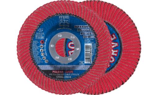 Picture of Flap Disc 115mm CO 60Grit SGP-Curve-CO L PFR 14mm