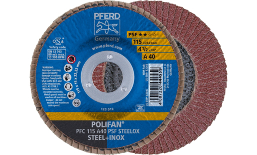 Picture of Flap Disc 115mm A 40Grit PS-FA Conical PFC