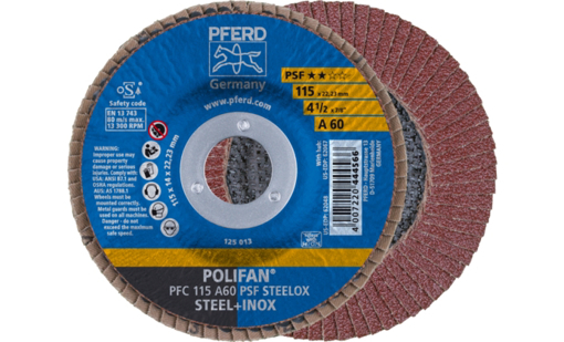 Picture of Flap Disc 115mm A 60Grit PS-FA Conical PFC