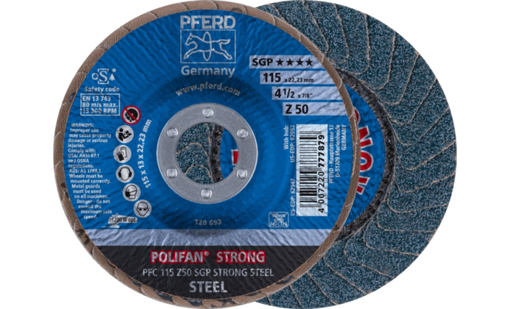 Picture of Flap Disc 115mm Z 50Grit SGP-Strong Conical PFC