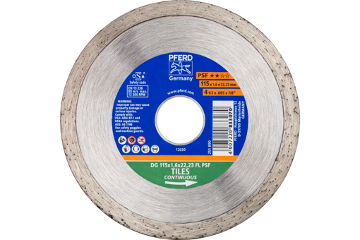 Picture of Diamond Disc Masonry 115x1.6x22 PS-F FL Tiles