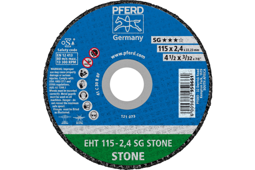 Picture of Cutting Disc Mason 115x2.4x22 SG-E Flat