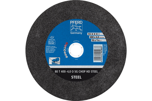 Picture of Cut-Off Wheel Steel 400x4.0x25 SG Flat ></picture>3KW