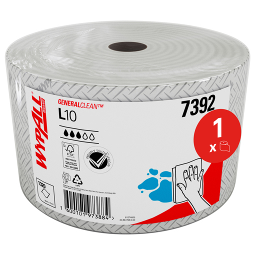 Picture of Wiper Roll 1 Ply 165mmx 502M L10 Small