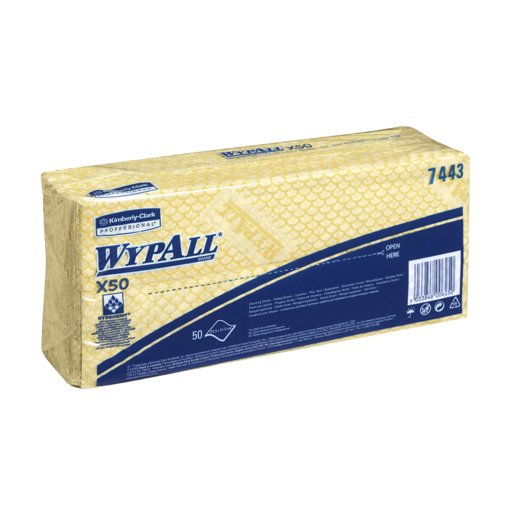 Picture of Wiper Cloth X50 Yellow 245x416mm[50]