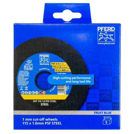 Picture of Cutting Disc Steel 115x1.0x22 PS-F Flat [5]