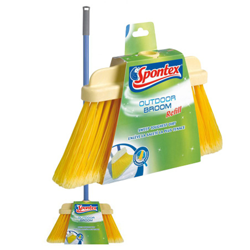Picture of Broom Set Outdoor 120cm Handle