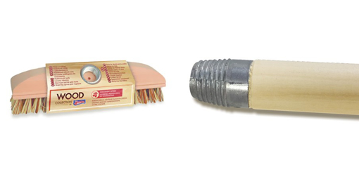Picture of Floor Scrubber Wood Collection Steel Thread