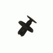 Picture of Retaining Clip Universal Push Type Black
