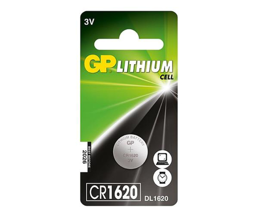 Picture of Battery Lithium Cell 3.0V CR1620 1pc Blister