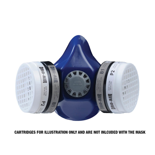 Picture of Face Mask Midi Double PVC Blue