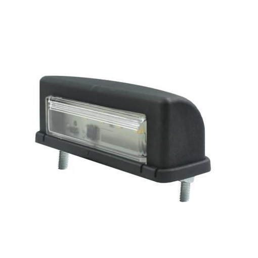 Picture of Number Plate Lamp Black LED 105x48x40mm