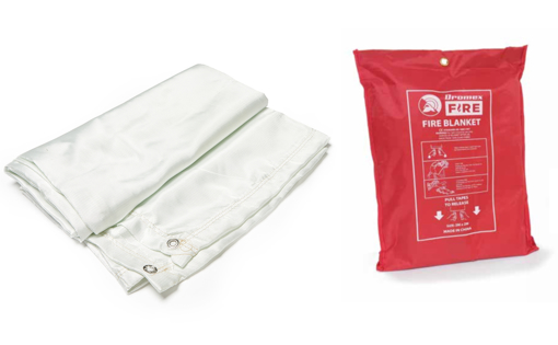 Picture of Fire Blanket Glass Fibre 2Mx2M White 500C TBC