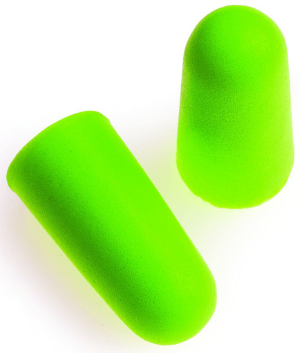 Picture of Earplug Disposable Uncorded Green SNR33