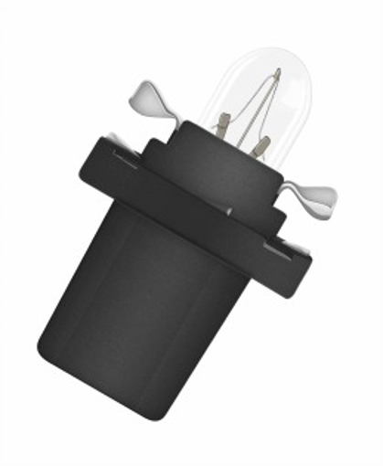 Picture of Bulb 12V Tacho B8.5d Black Base  1.2Watt