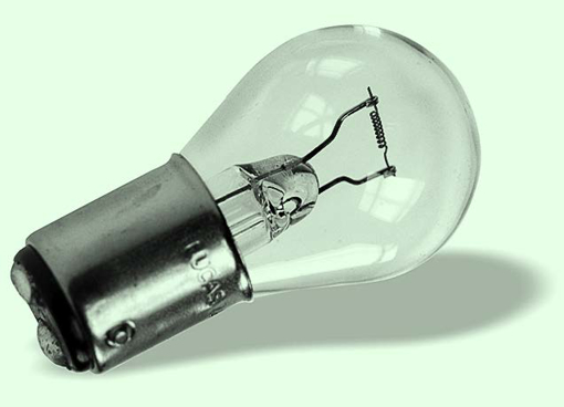 Picture of Bulb 24V D/C BA15d 21Watt S/F Clear  - HD Filamen