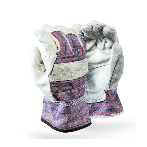 Picture of Glove Candy Stripe Chrome Leather