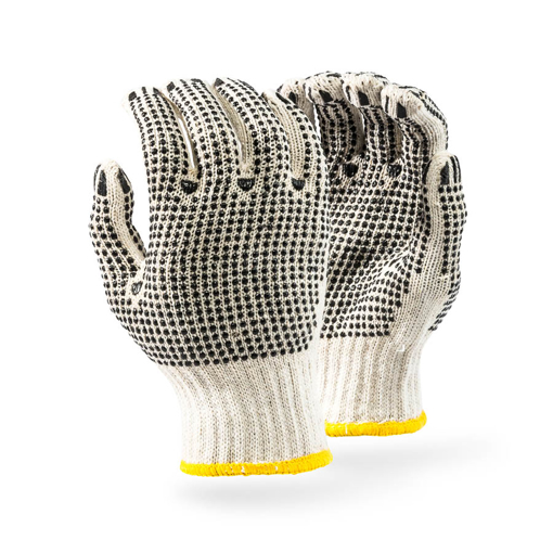 Picture of Glove Cotton  7gg 900gpd Black Double Dotted