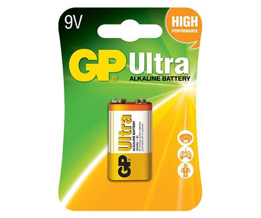Picture of Battery 9.0V Ultra Alkaline  1pc Blister