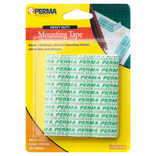 Picture of Double Sided Tape 3.0x24x80mm White Square[6] TBC