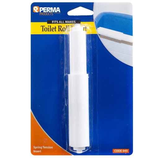 Picture of Toilet Paper Holder Insert White Plastic