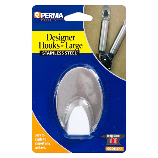 Picture of Hook Designer Stainless Steel - Stick On[1]