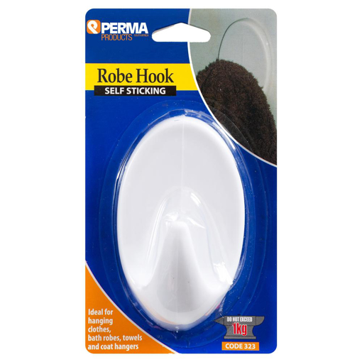 Picture of Hook Robe White - Stick On[1] TBC