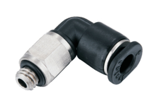 Picture of Airline Male Elbow  6mmx1/4 Thread Compact Nylon