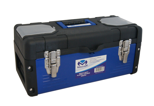 Picture of Toolbox Plastic Empty Black 40cm