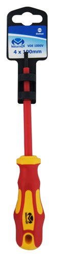 Picture of Screwdriver  4.0x100mm Flat VDE Insulated