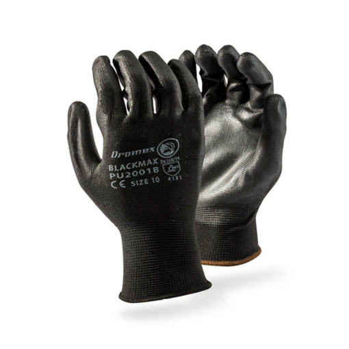 Picture of Glove Black Max Black PU Palm Size  9