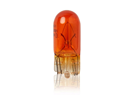 Picture of Bulb 12V Wedge WY 5W  5.0Watt T10 Amber