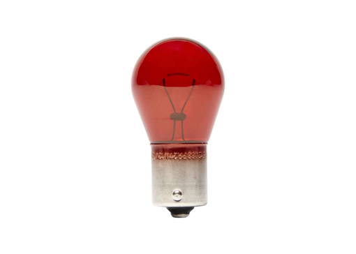 Picture of Bulb 12V BAW15s S/C 21Watt PR21W Red