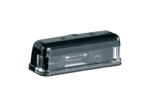 Picture of Number Plate Lamp Black 36x109x48mm
