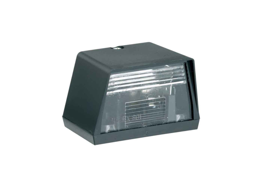 Picture of Number Plate Lamp Black 48x 68x33mm